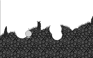 Pommitus atari screenshot